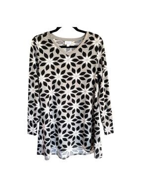 LuLaRoe Long Sleeve V Neck Dress Size XS